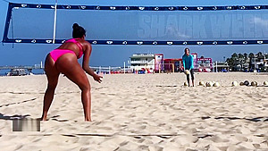 Beach Volleyball Big Ass