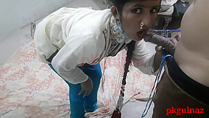 Desi Indian Maid Blowjob And Cum In Mouth