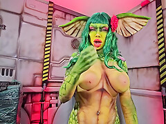 Little Puck In Dont Get Me Wet Gooner Greta Gremlin Cosplay Joi – Erotic Horror